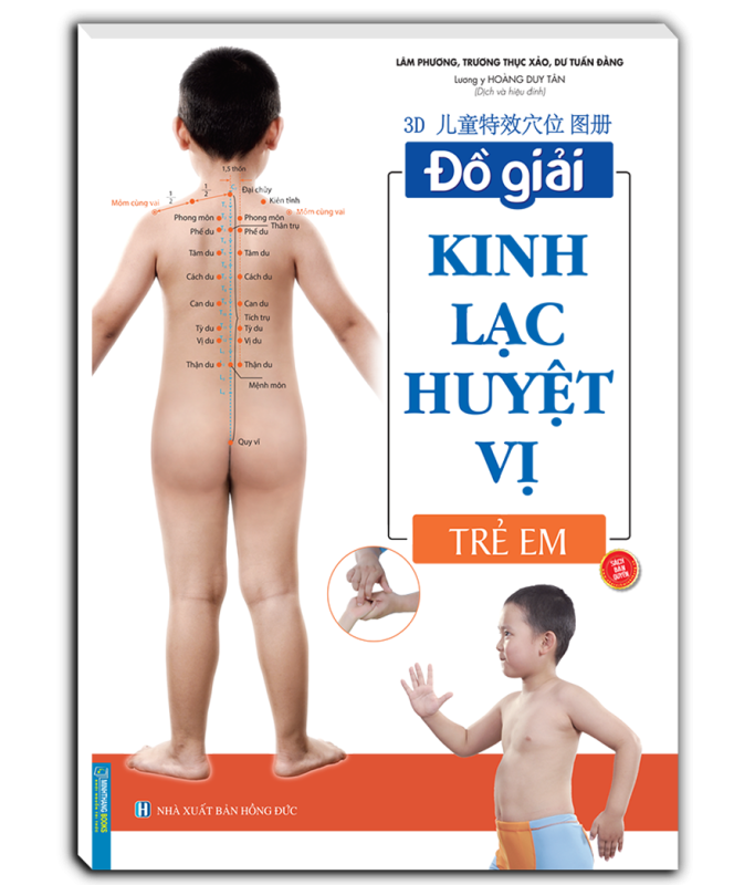 Đồ giải kinh lạc huyệt vị - Trẻ em (sách bản quyền)