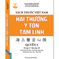 Sách Thuốc Việt Nam - Hải Thượng Y Tôn Tâm Lĩnh Quyển 4 (từ tập 17 đến tập 20)
